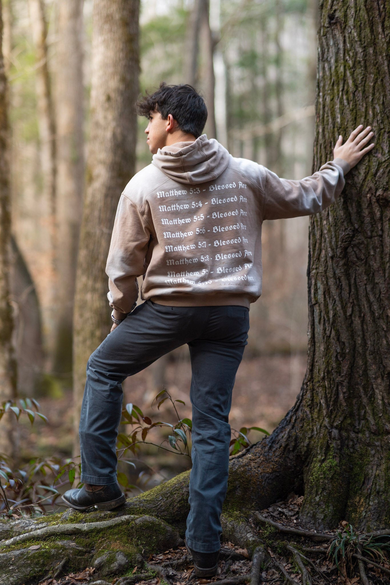 The "Sermon on the Mount" Sweatshirt (Galilee Khaki)