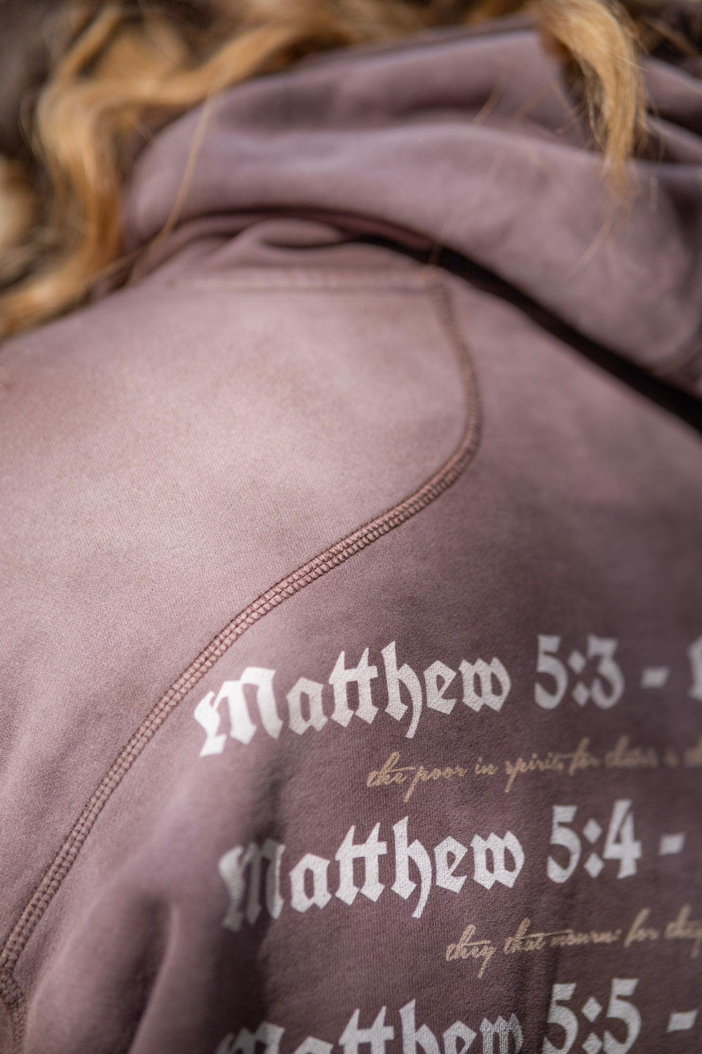 The "Sermon on the Mount" Sweatshirt (Dogwood Brown)