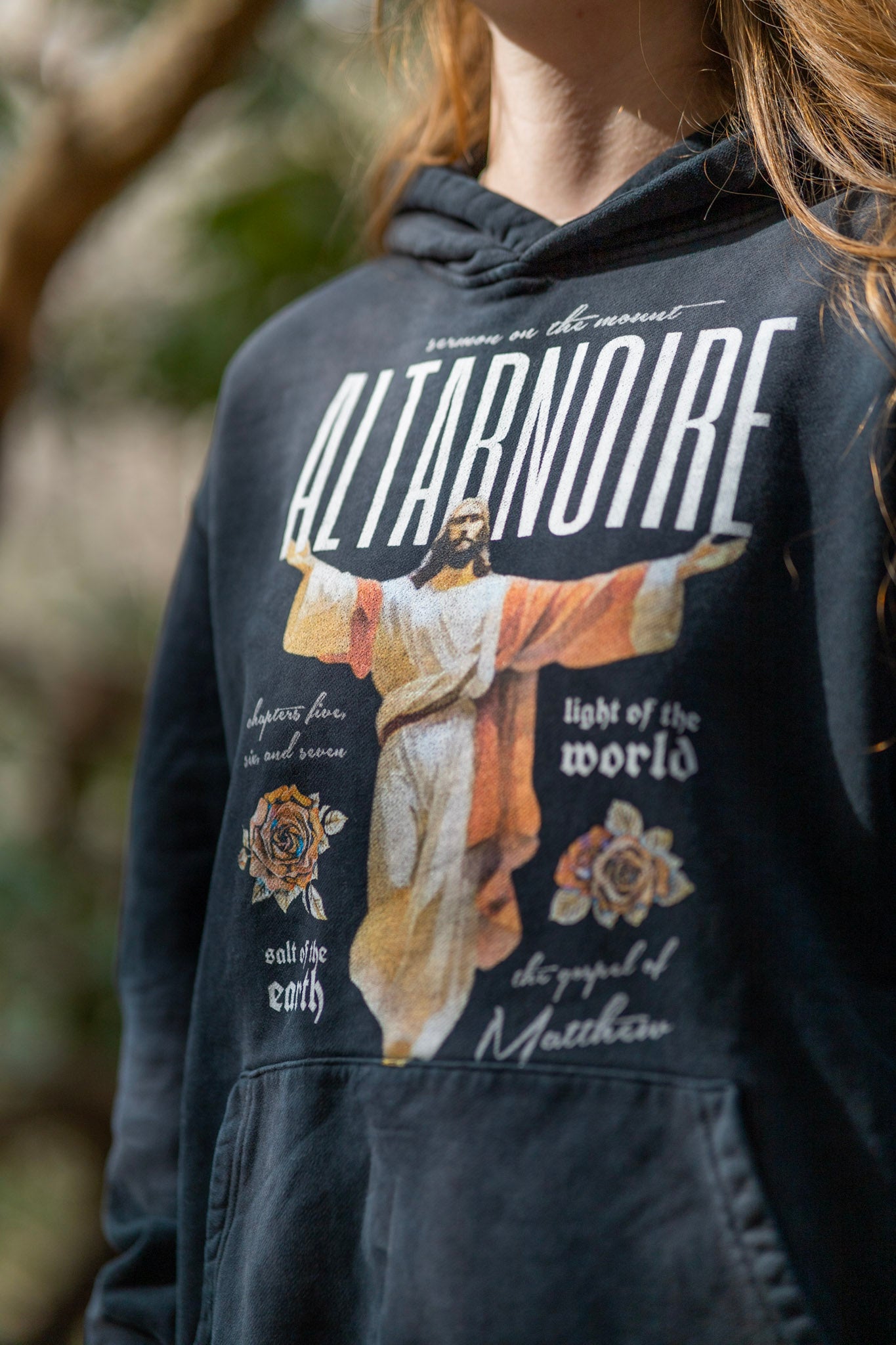 The "Sermon on the Mount" Sweatshirt (Olivet Black)