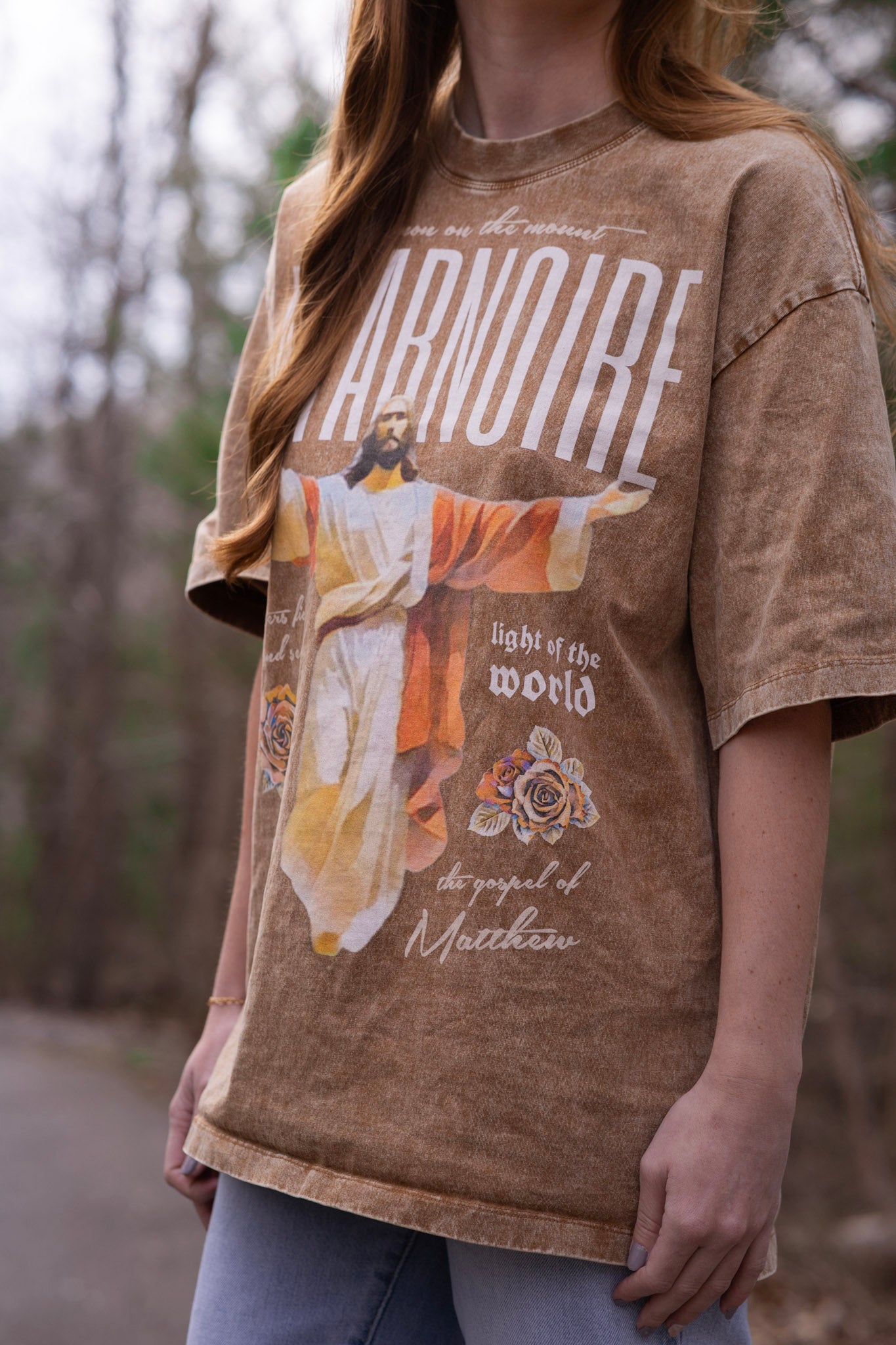The "Sermon on the Mount" Tee (Dogwood Brown)