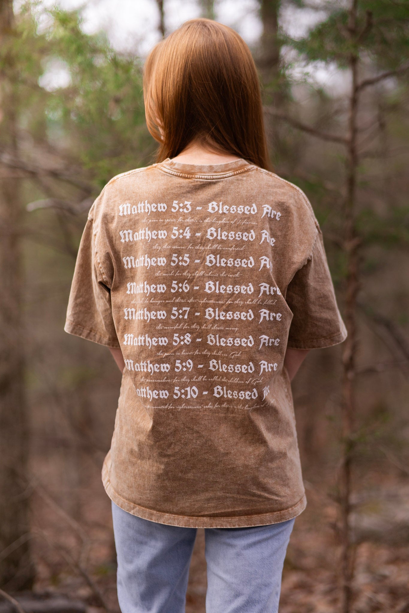 The "Sermon on the Mount" Tee (Dogwood Brown)