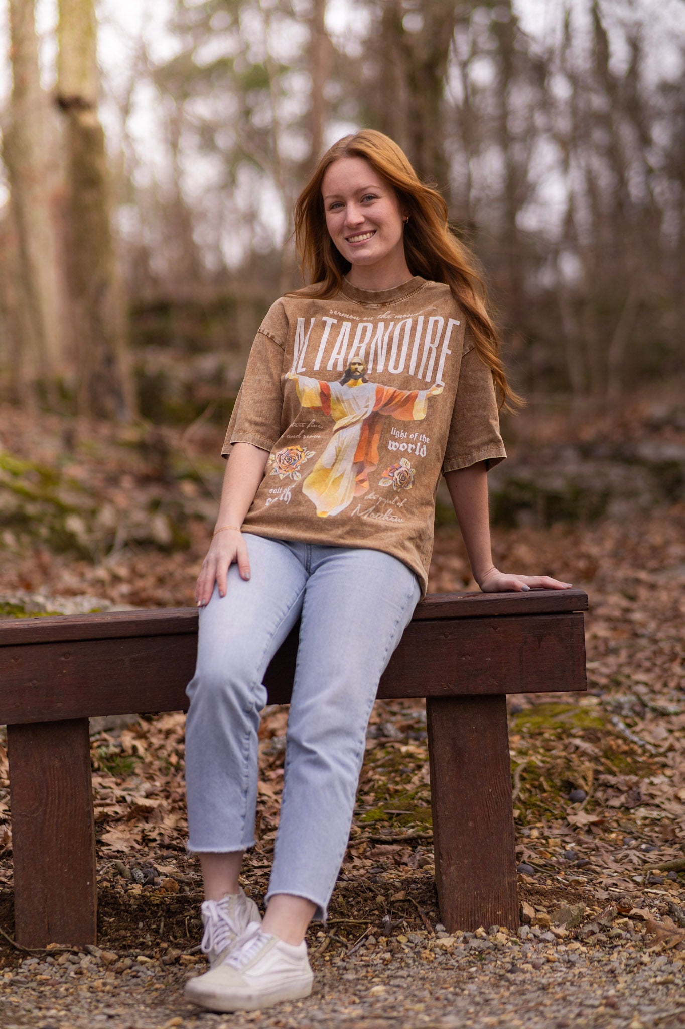 The "Sermon on the Mount" Tee (Dogwood Brown)