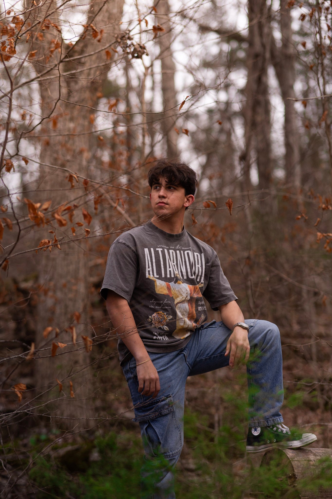 The "Sermon on the Mount" Tee (Olivet Gray)