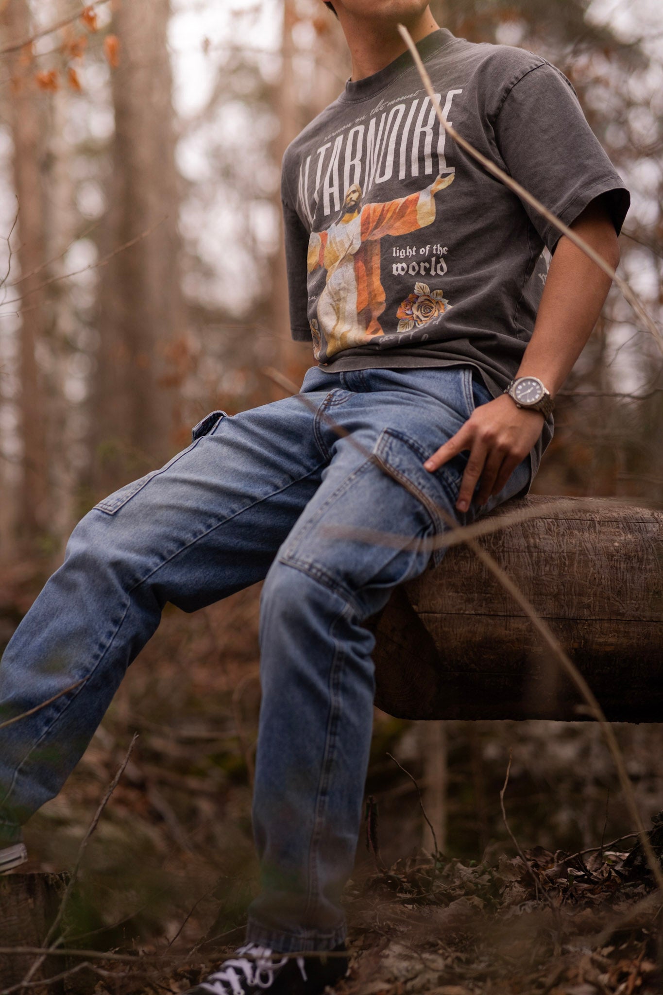 The "Sermon on the Mount" Tee (Olivet Gray)