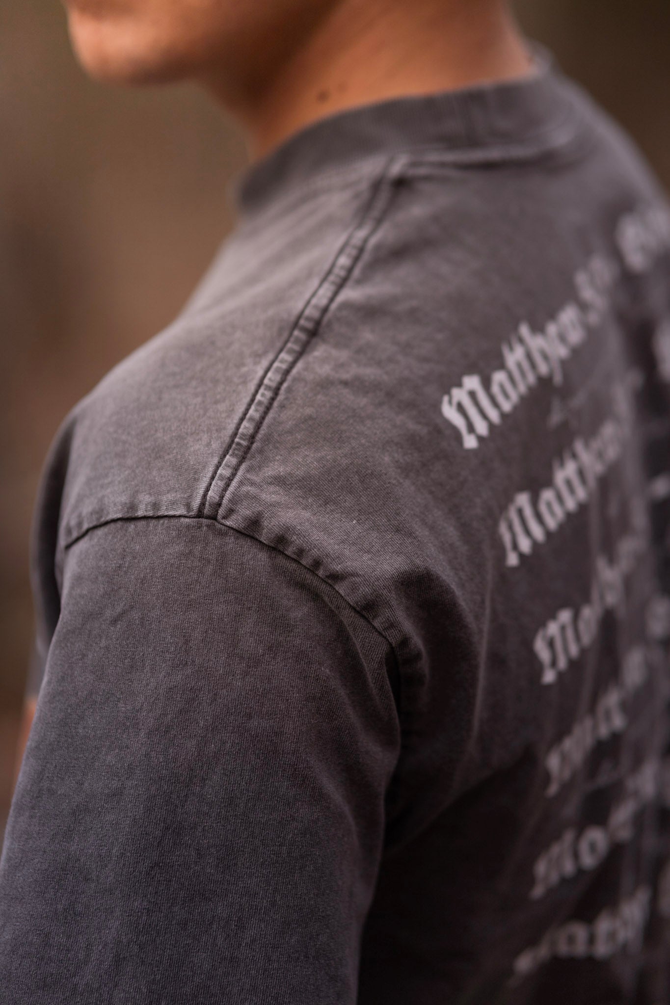 The "Sermon on the Mount" Tee (Olivet Gray)