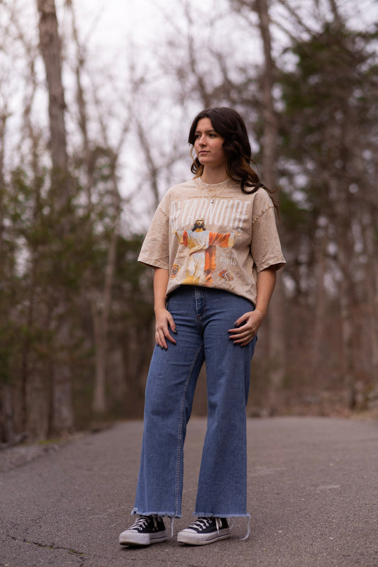 The "Sermon on the Mount" Tee (Galilee Khaki)